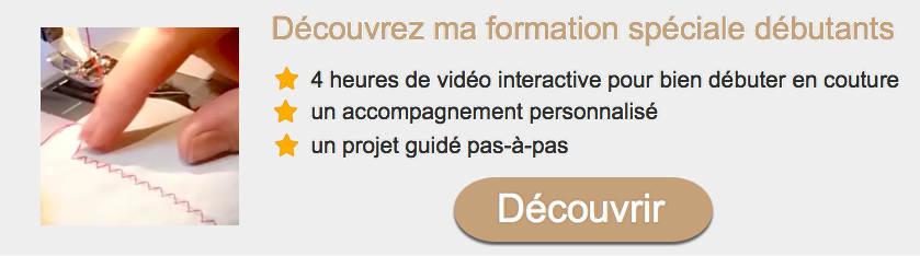 Formation pour bien débuter en couture