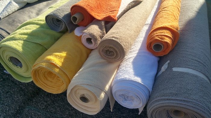 Tissu éponge très absorbant