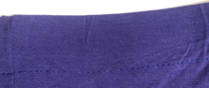 Bâtir la coulisse du bas de pyjama